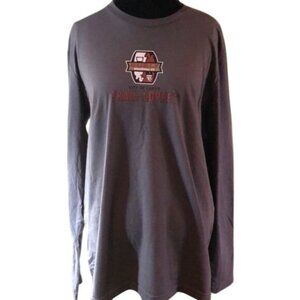 Surly Brewing Co. Men's  Long Sleeve Tee Shirt, Gray, Size Small
